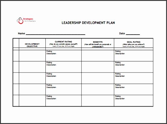 development plan template