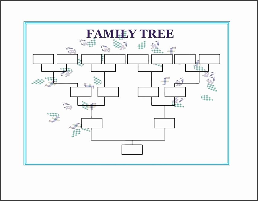 family tree word template