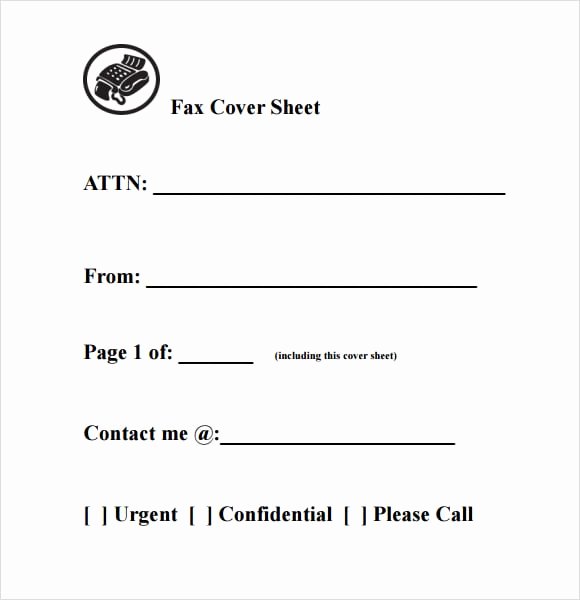 10 Fax Cover Sheet Templates Word Excel Pdf formats
