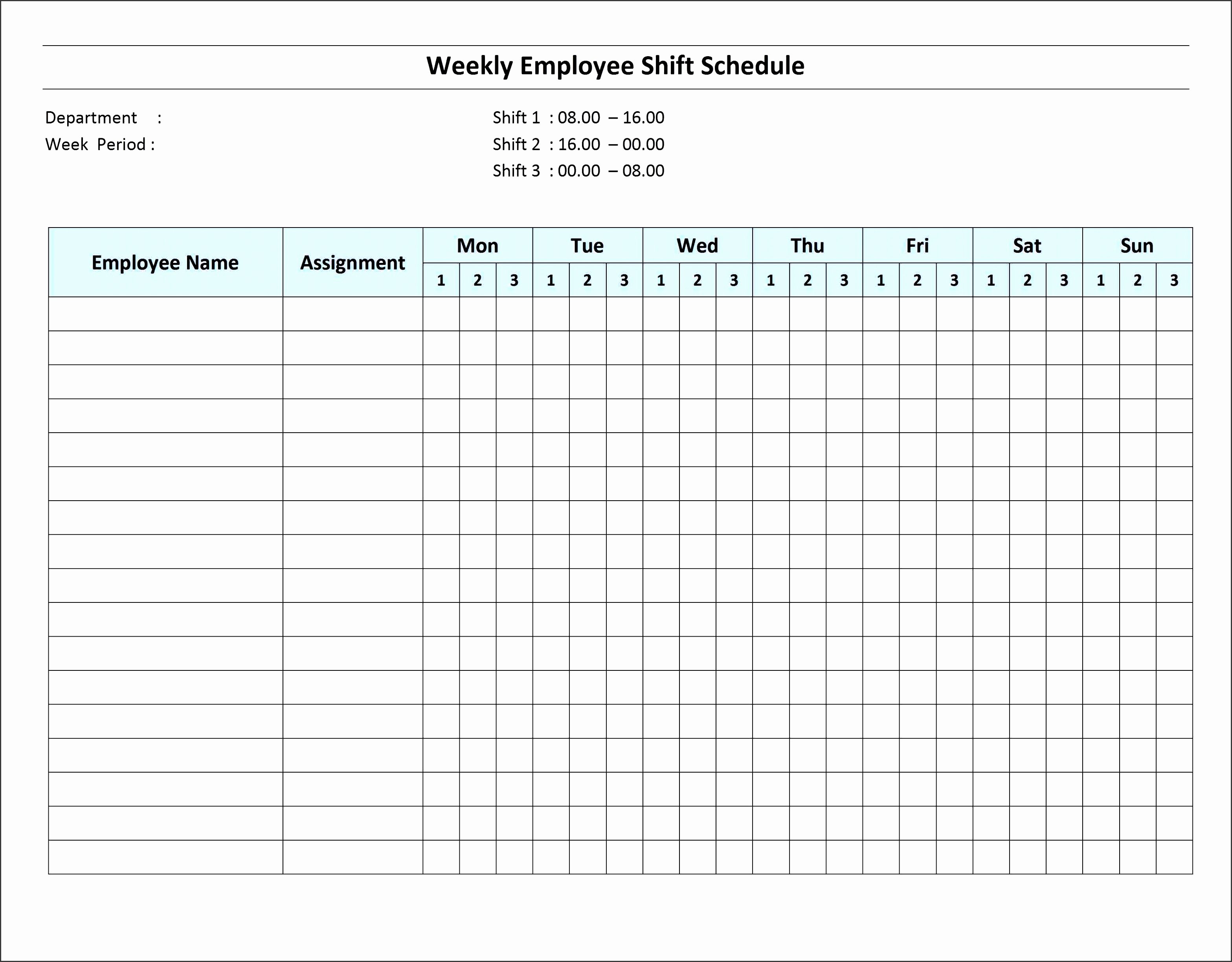 10 How to Create Daily Work Schedule In Excel