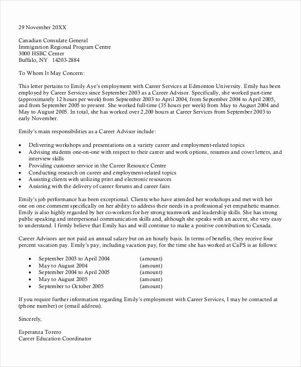 10 Immigration Reference Letter Templates Pdf Doc