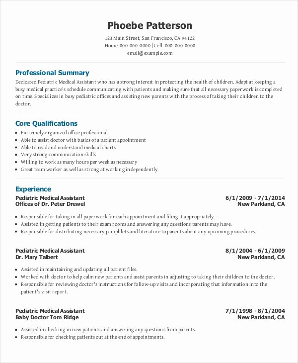 10 Medical Administrative assistant Resume Templates