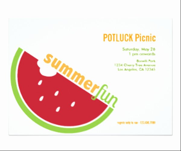 potluck email invitation templates