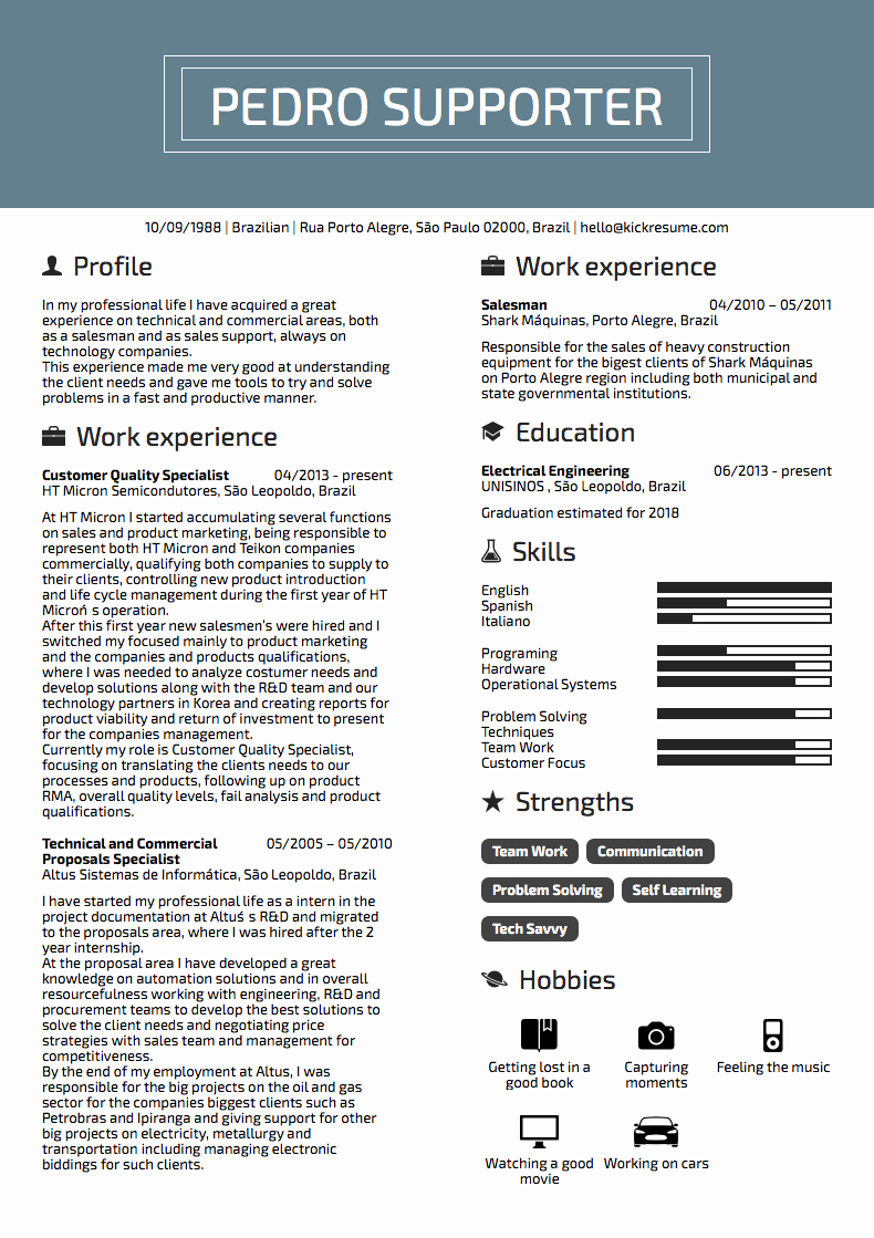 10 Resume Examples by People who Got Hired at Google