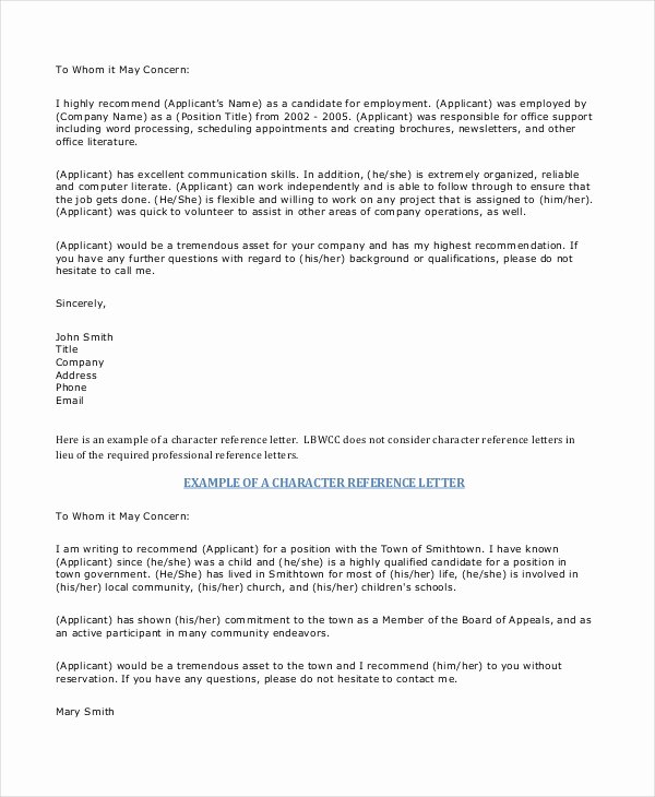 10 Sample Business Reference Letter Templates Pdf Doc