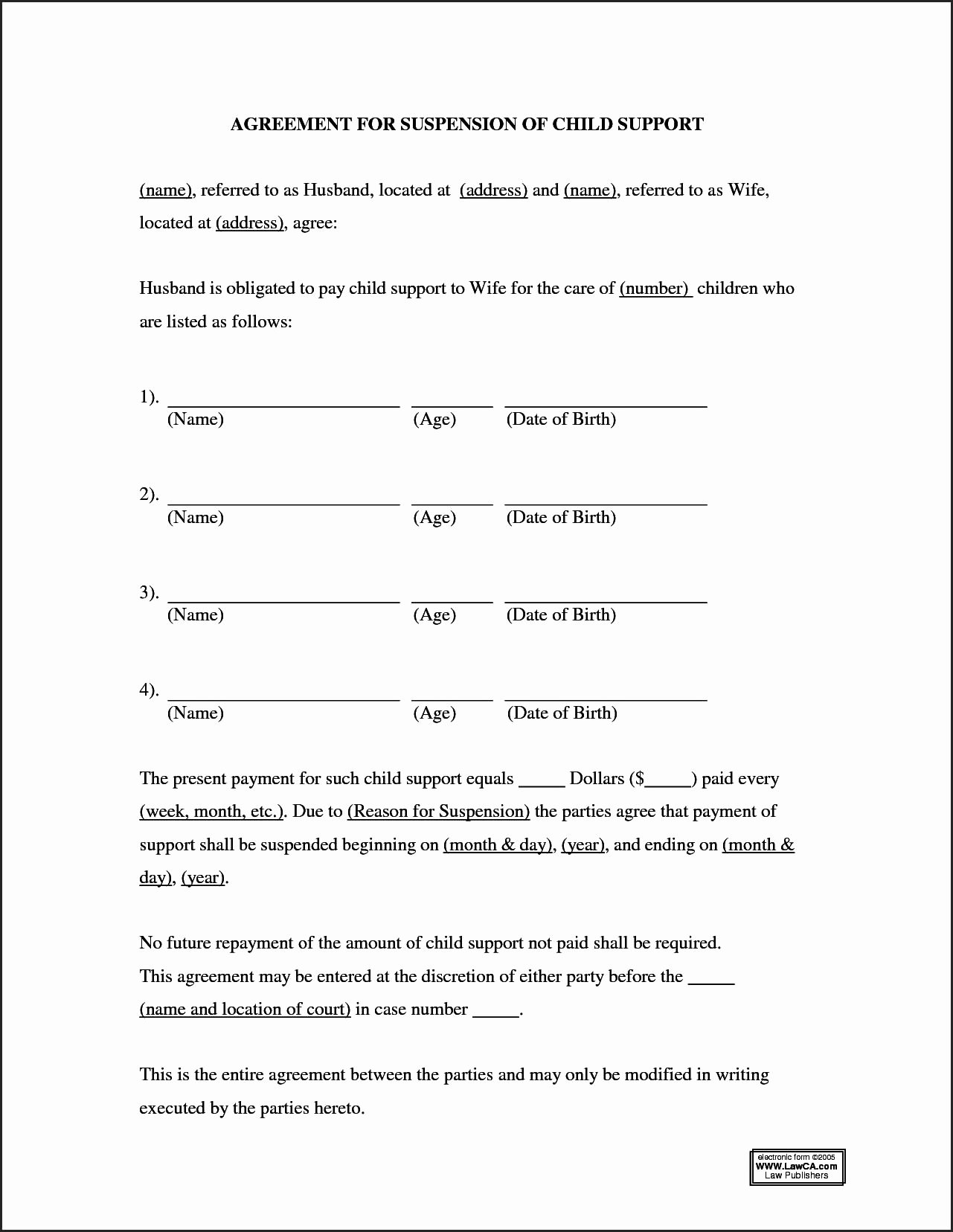 10 Simple Agreement Letter Examples Pdf