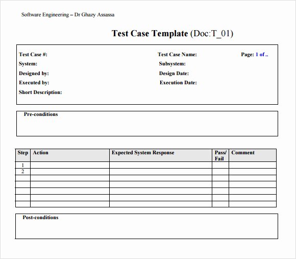 10 Useful Test Case Templates to Download for Free