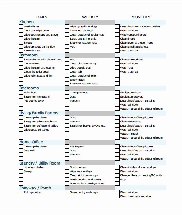 10 Weekly Checklist Samples