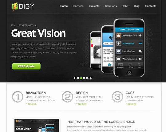 100 Absolutely Free Responsive HTML5 Css3 Website