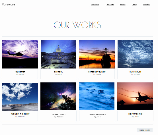 100 Best Responsive Adobe Muse Templates