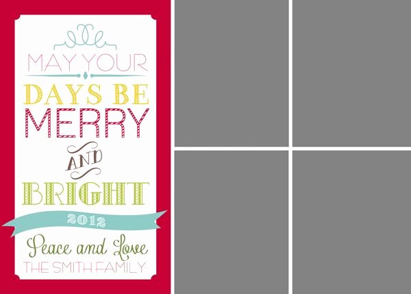 1000 Ideas About Christmas Card Templates On Pinterest