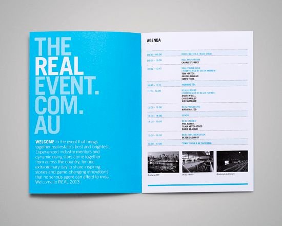 Conference Program Booklet Template | Latter Example Template