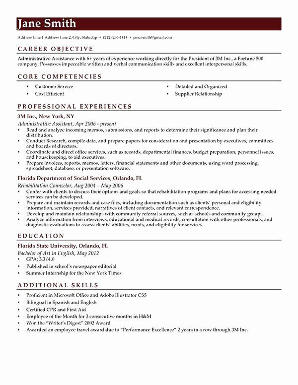 1000 Ideas About Resume Objective Pinterest Resume