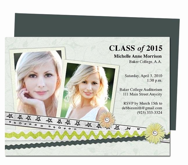 printable diy graduation announcements templates