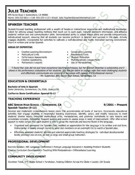 108 Best Images About Teacher and Principal Resume Samples
