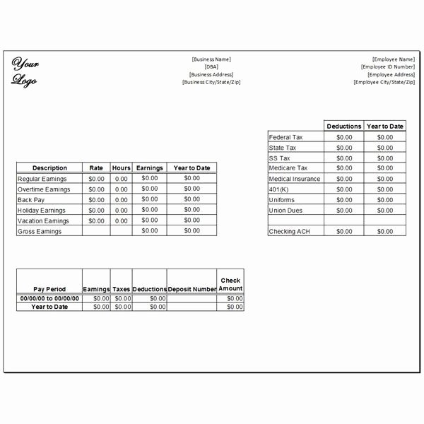 1099 Pay Stub Template Pdf Templates Resume Examples