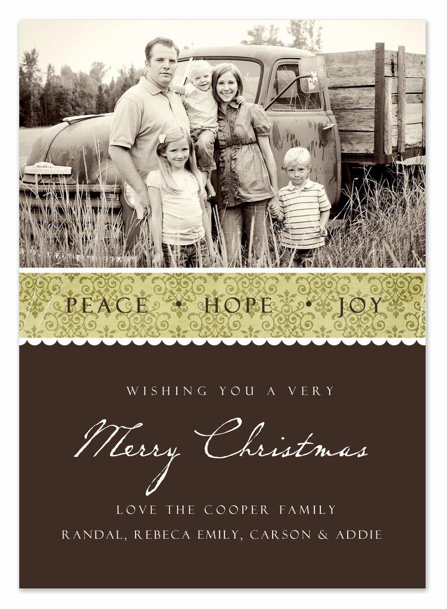 post christmas card templates free