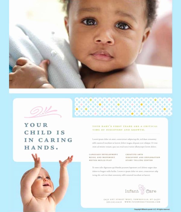 11 Fabulous Psd Baby Sitting Flyer Templates