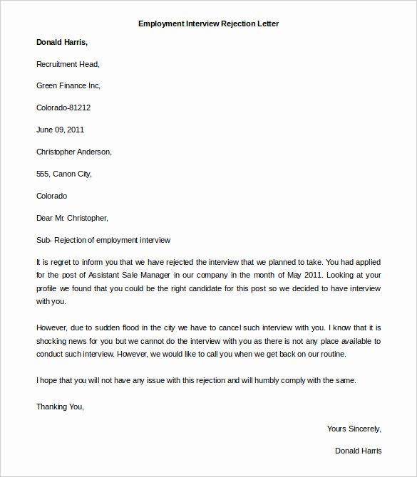 employment letter template