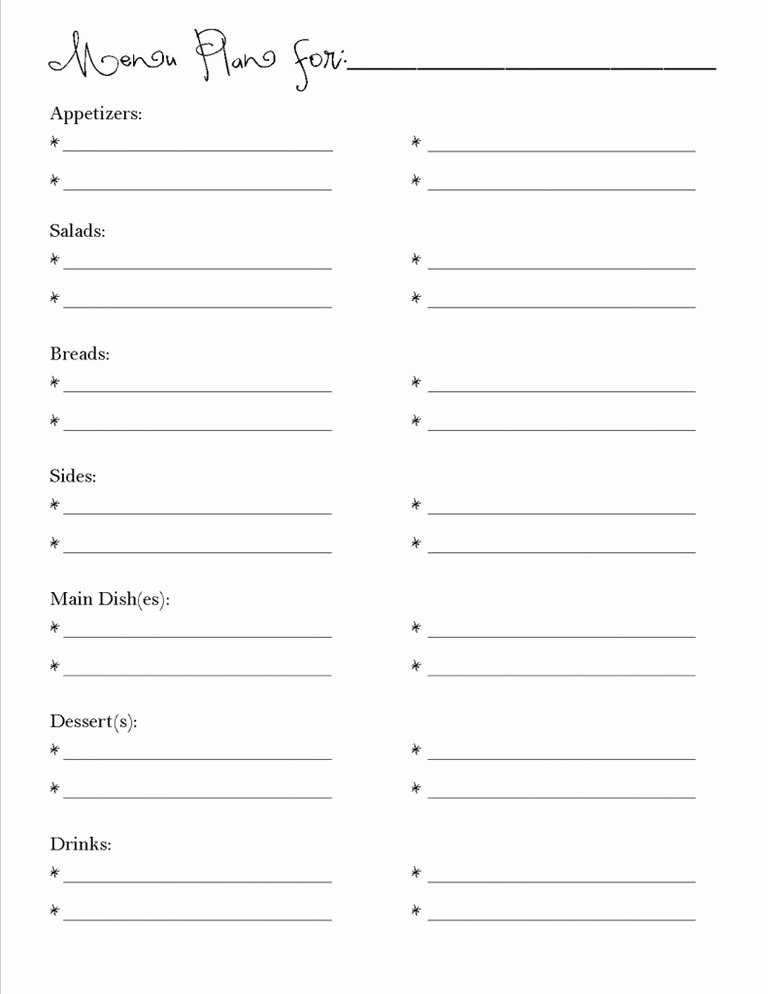 11 Free Printable Party Planner Checklists – Tip Junkie