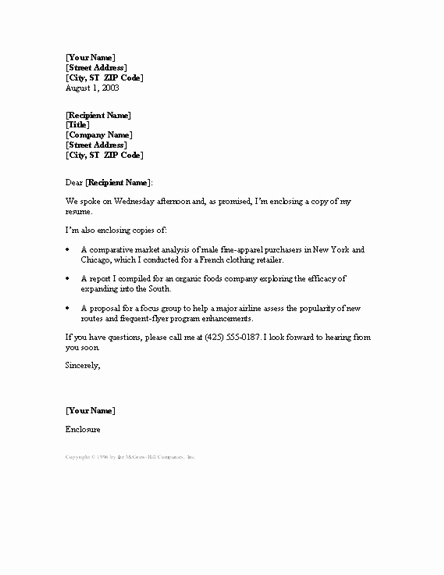 11 Impactive Cover Letter Templates Free Download