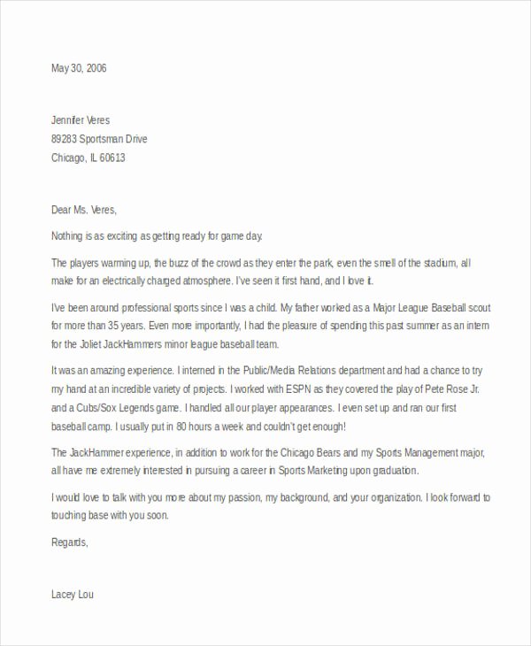 11 Marketing Cover Letter Templates Free Sample