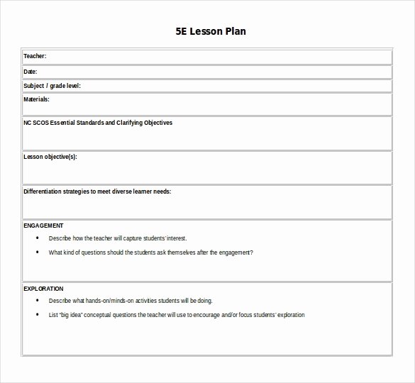 11 Microsoft Word Lesson Plan Templates