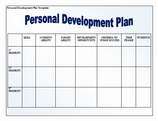 11 Personal Development Plan Templates