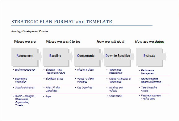 11 Strategic Plan Templates – Free Samples Examples