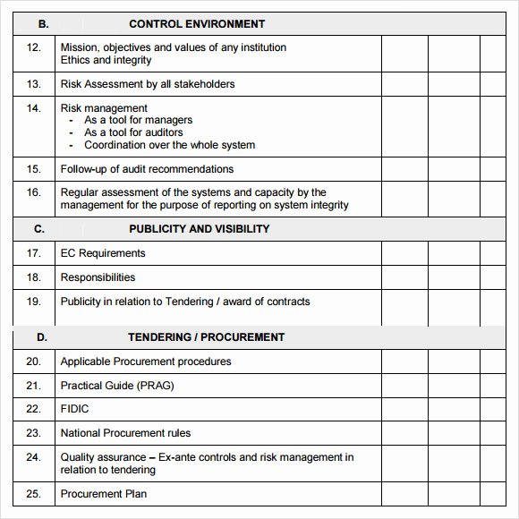 Training Needs Assessment Template