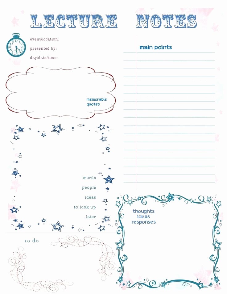 12 Best Cornell Notes Images On Pinterest