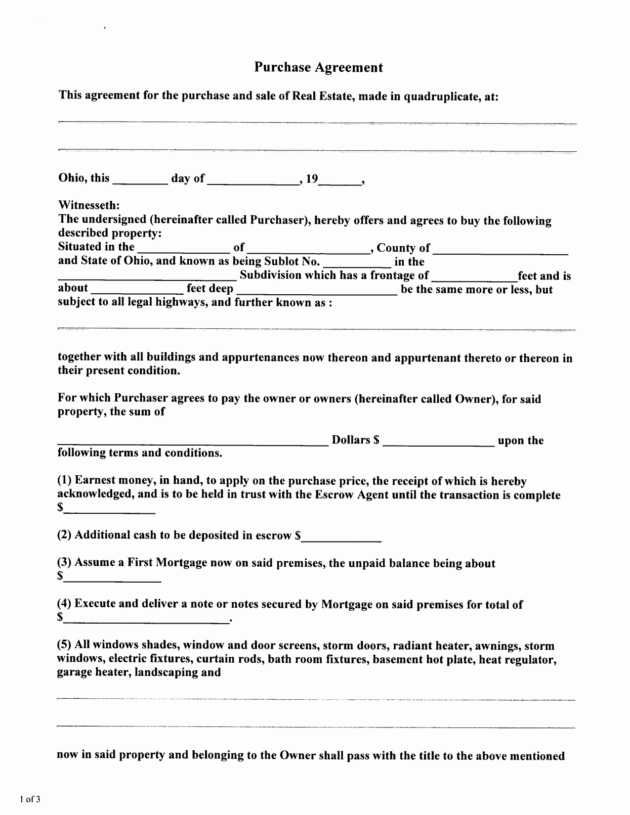 12 Best Of Purchase Sale Agreement form Car