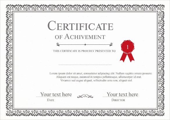 12 Blank Gift Certificate Templates