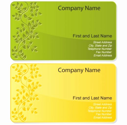 12 Business Card Design Templates Free Business