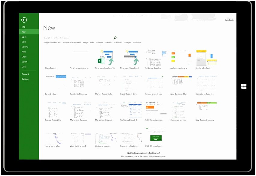 onenote templates for project management