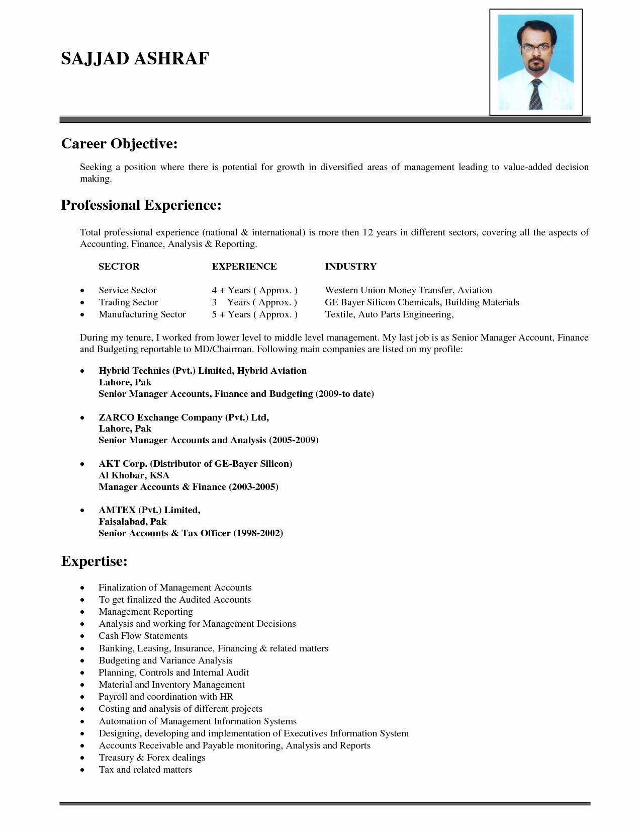 12 General Career Objective Resume Samplebusinessresume