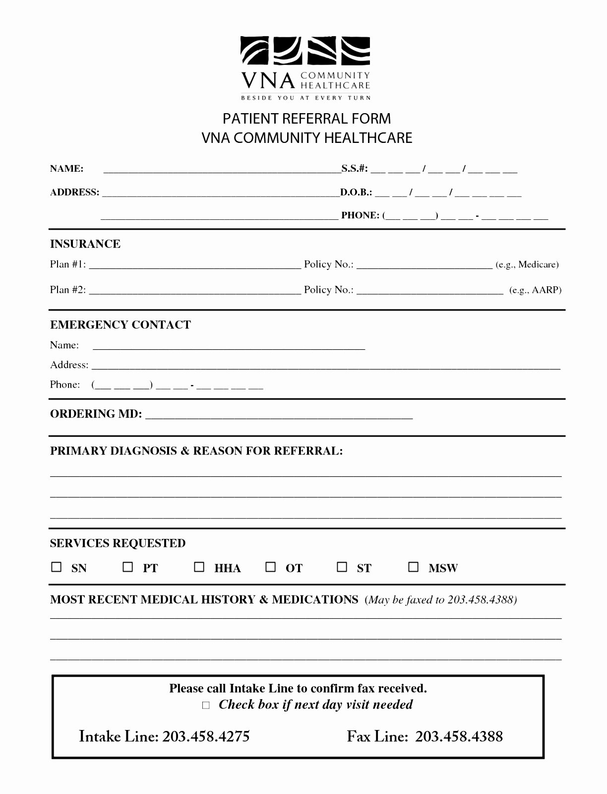 patient referral form template