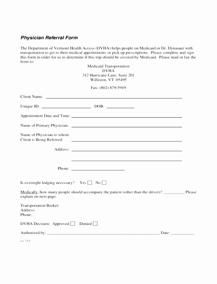 12 Patient Referral form Template Utixy