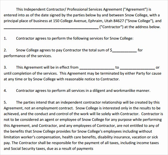 12 Professional Services Agreement Templates to Download