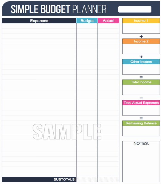 12 Simple Bud Templates Free Sample Example format