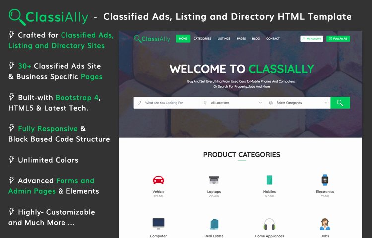 120 Best Free and Premium Bootstrap Website Templates Of 2019