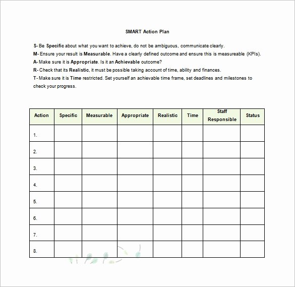 13 Action Plan Templates – Free Sample Example format