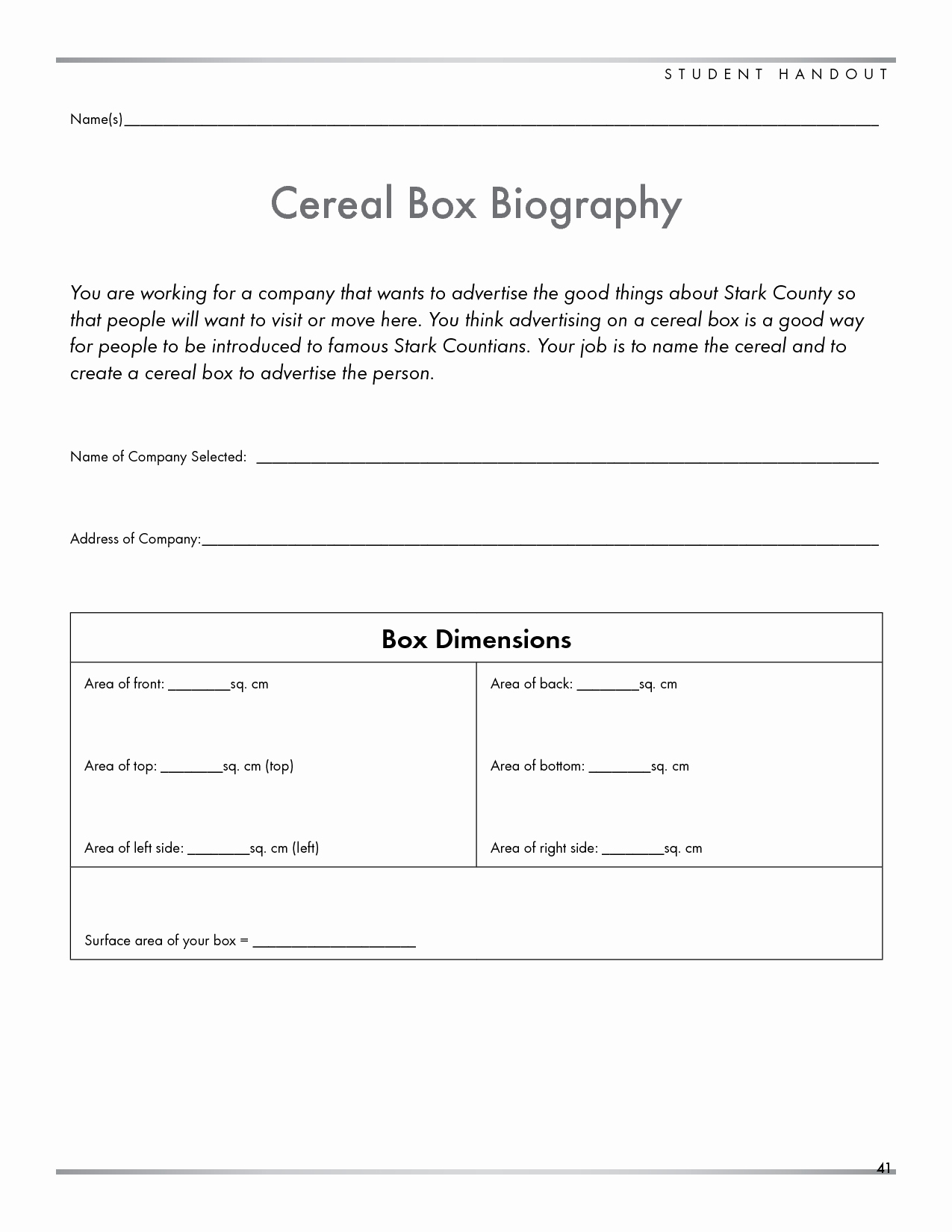 13 Best Of Biography Book Report Worksheets