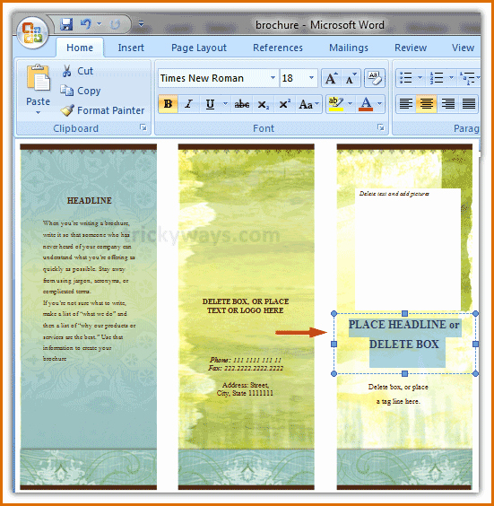 13 Free Brochure Templates for Microsoft Word