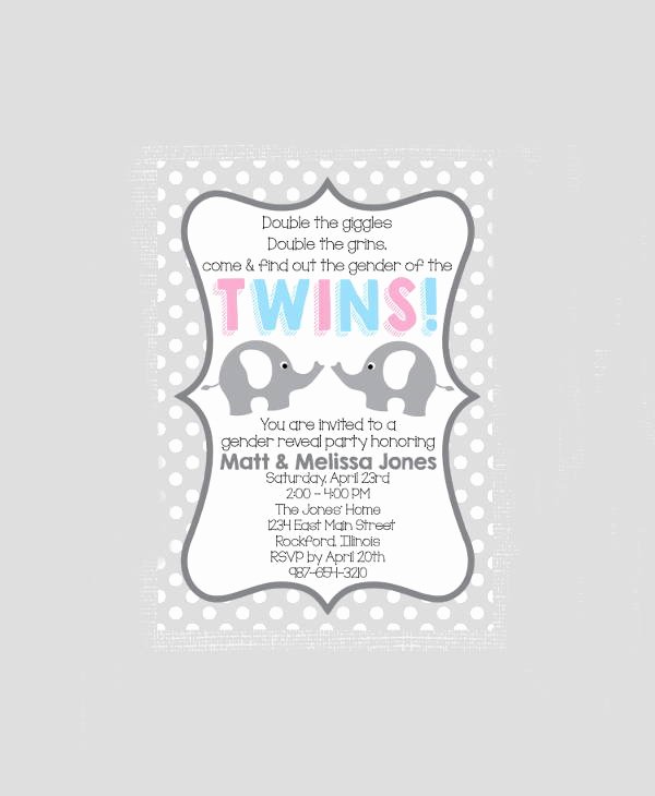 13 Gender Reveal Party Invitations Designs Templates