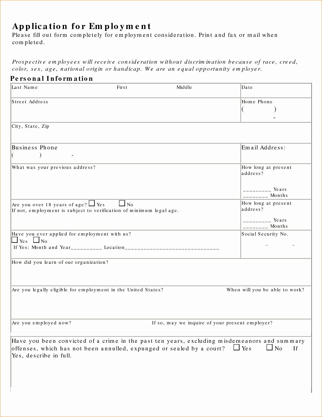 13 How to Fill Out Job Applicationagenda Template Sample