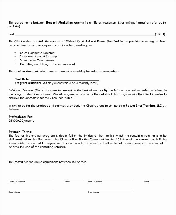 13 Marketing Consulting Agreement Samples