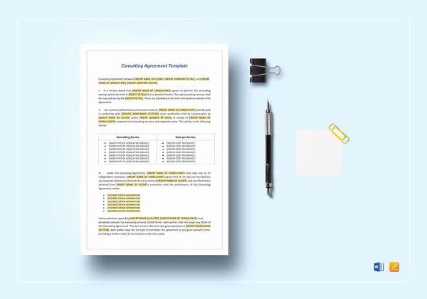 13 Marketing Consulting Agreement Samples