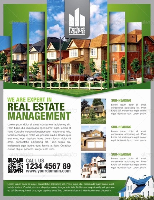 real estate flyer