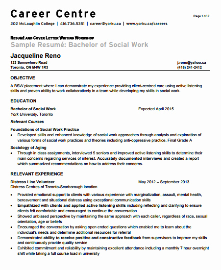 social worker resume sample templates